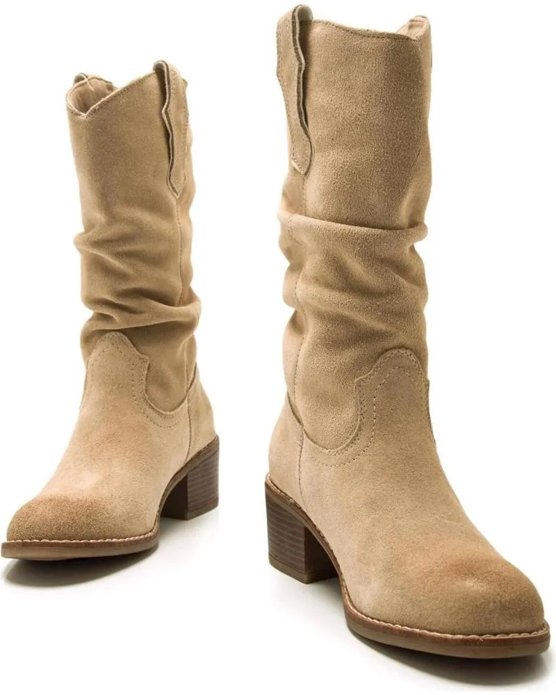 Botas MTNG  de Mujer 59798  BEIGE