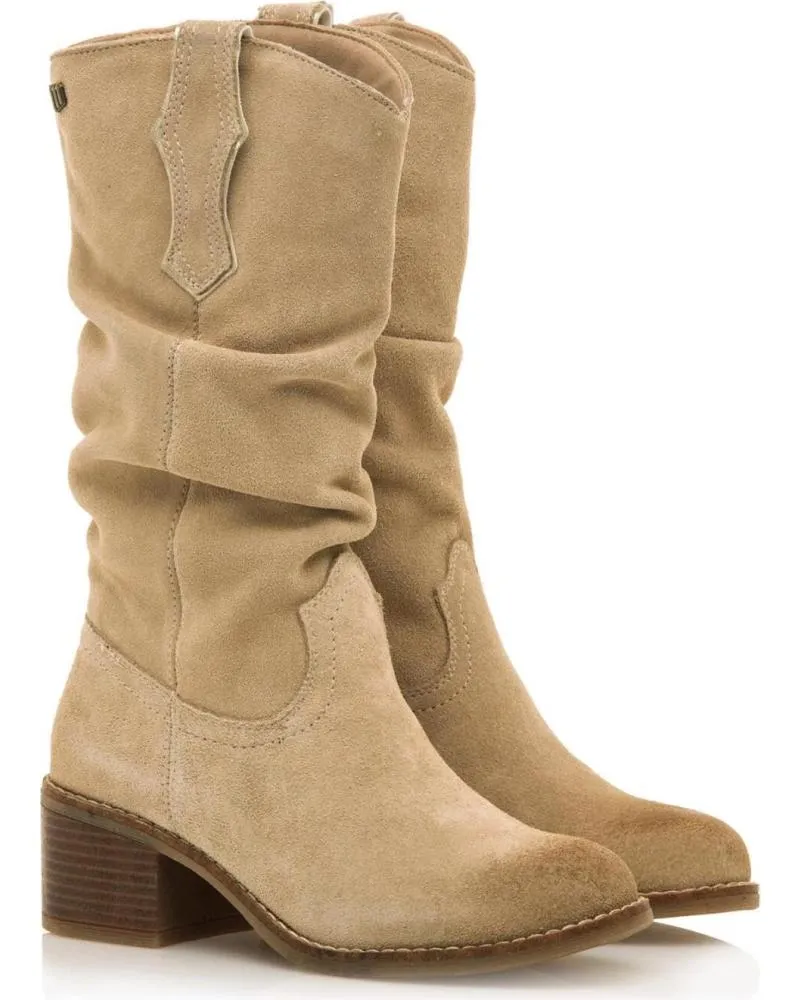 Botas MTNG  de Mujer 59798  BEIGE
