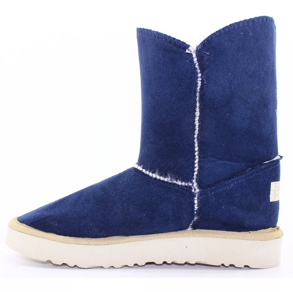 Botas Pantubotas Mujer Dama Comodas Boton 209191 Carg
