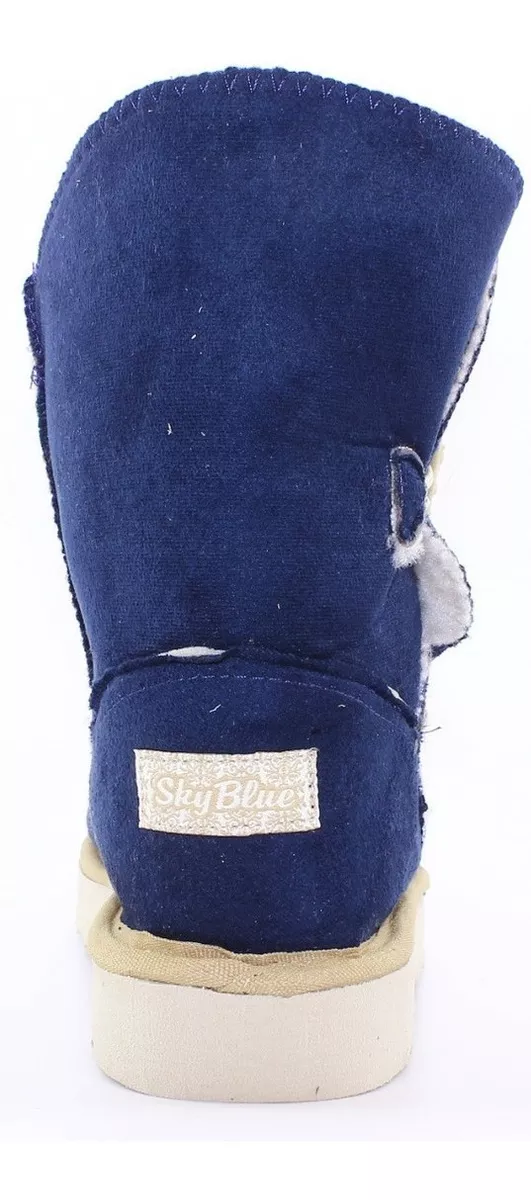 Botas Pantubotas Mujer Dama Comodas Boton 209191 Carg