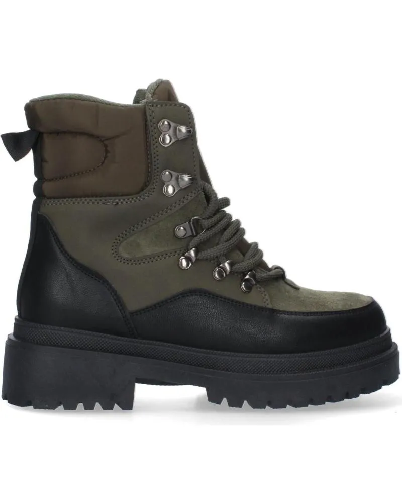 BOTAS PUNTOSALAO  DE MUJER BOTAS DE MONTANA PLANAS PARA MUJER COLOR VERDE 2CD2063  VARIOS COLORES