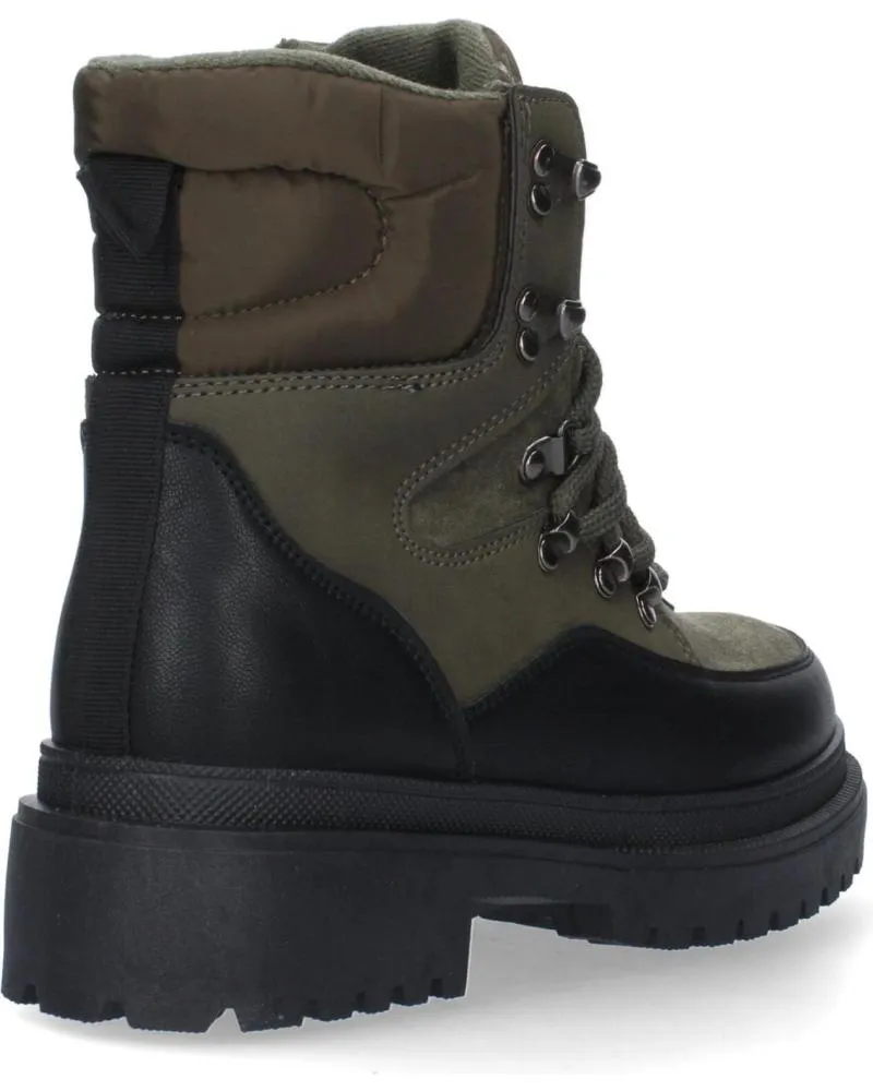 BOTAS PUNTOSALAO  DE MUJER BOTAS DE MONTANA PLANAS PARA MUJER COLOR VERDE 2CD2063  VARIOS COLORES