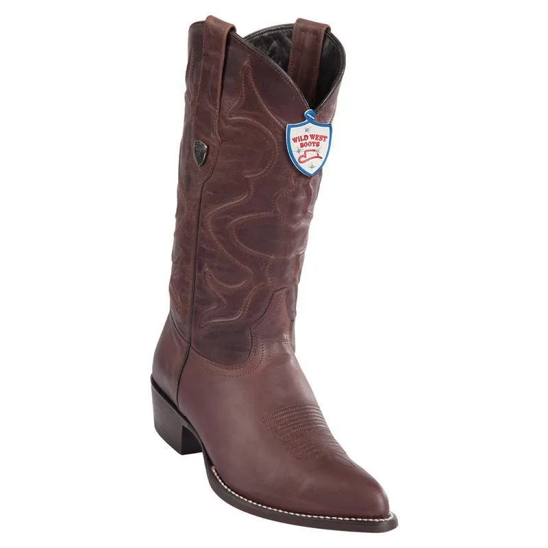 BOTAS VAQUERAS DE CUERO ORIGINAL EN HORMA PUNTAL WW2995007