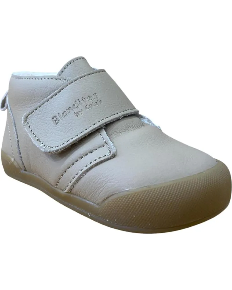 Botines CRIOS  de Niña y Niño BLANDITOS DE SIDNEY  BEIGE