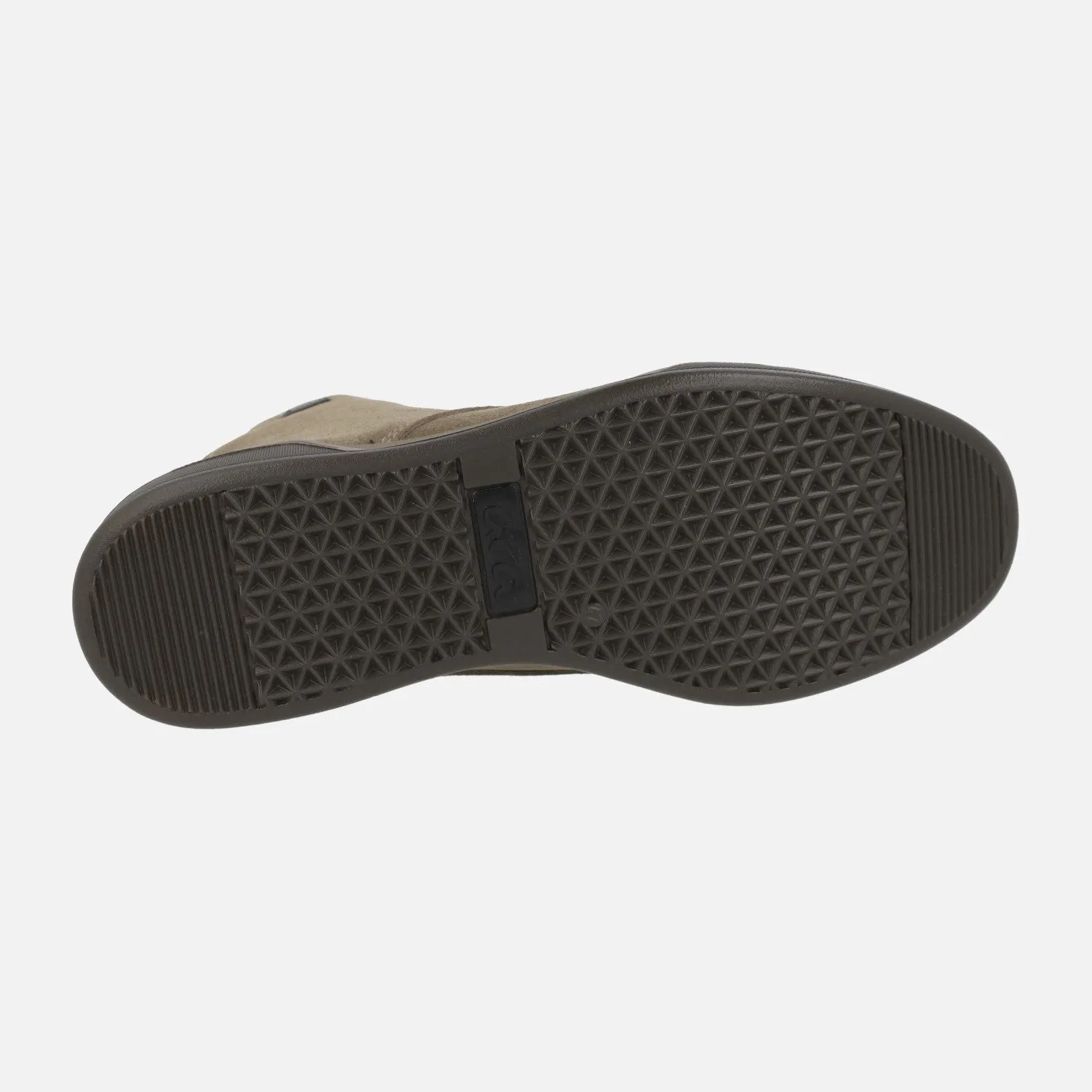 BOTINES DE CORDONES PARA HOMBRE EN SERRAJE TAUPE CON MEMBRANA GORETEX