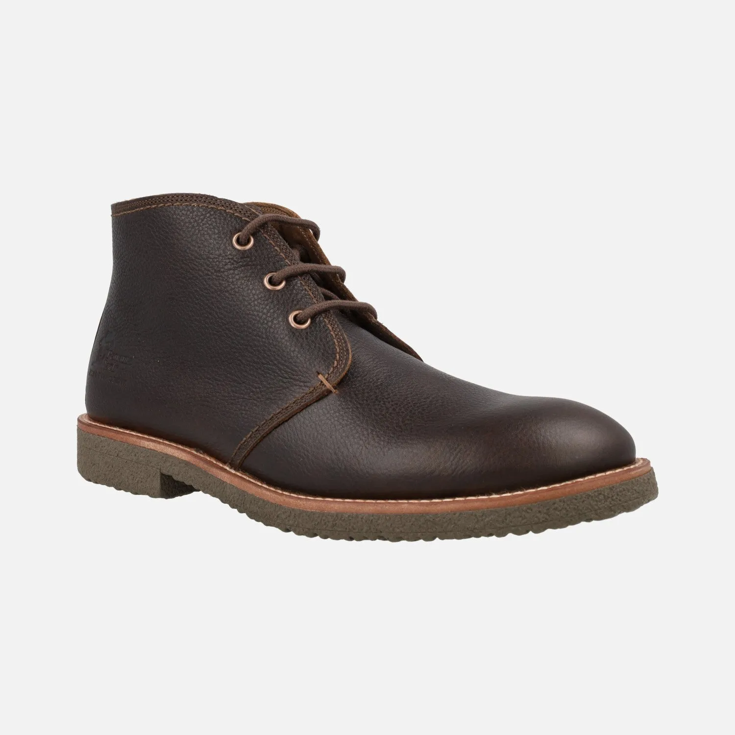 Botines de piel con cordones Panama jack Gael