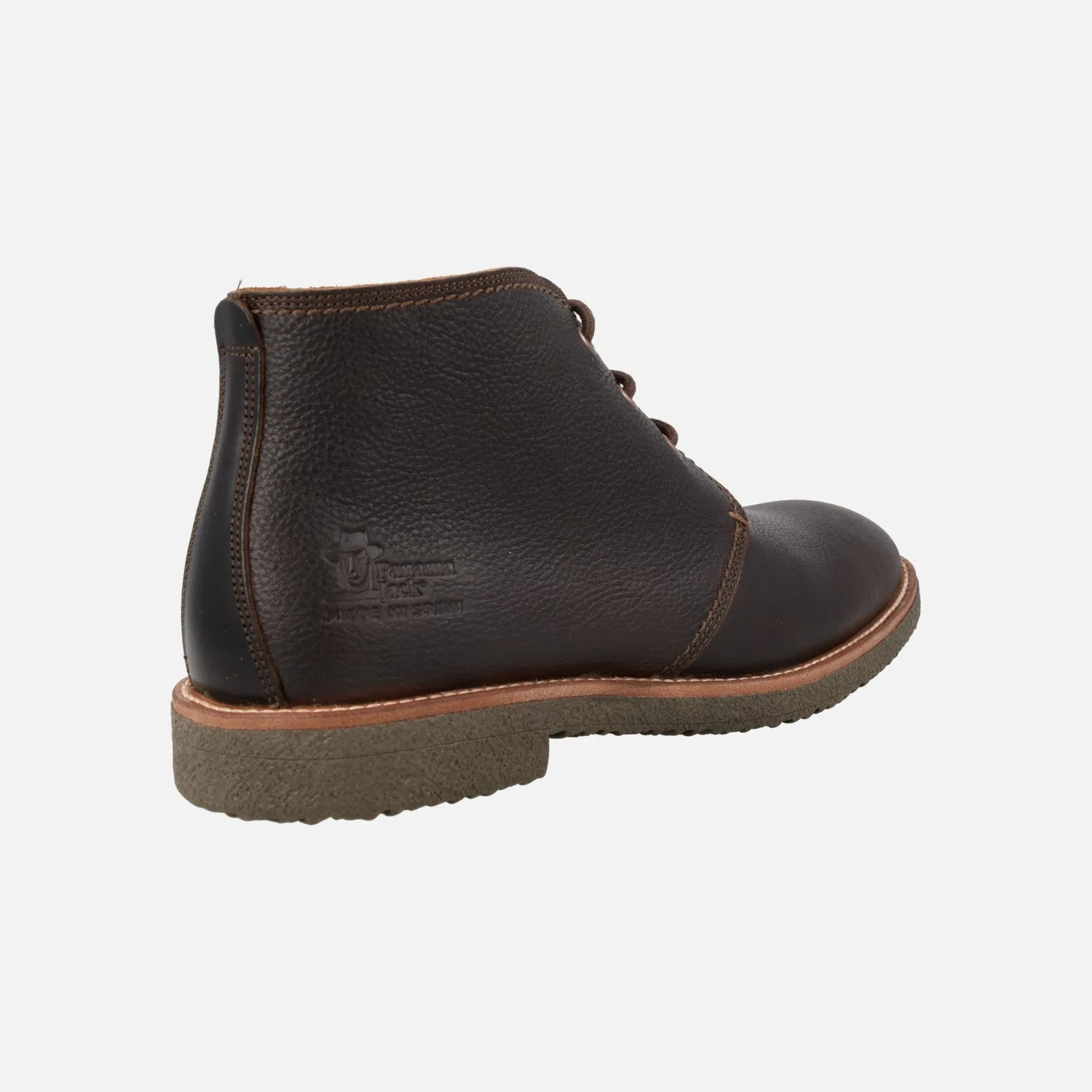 Botines de piel con cordones Panama jack Gael