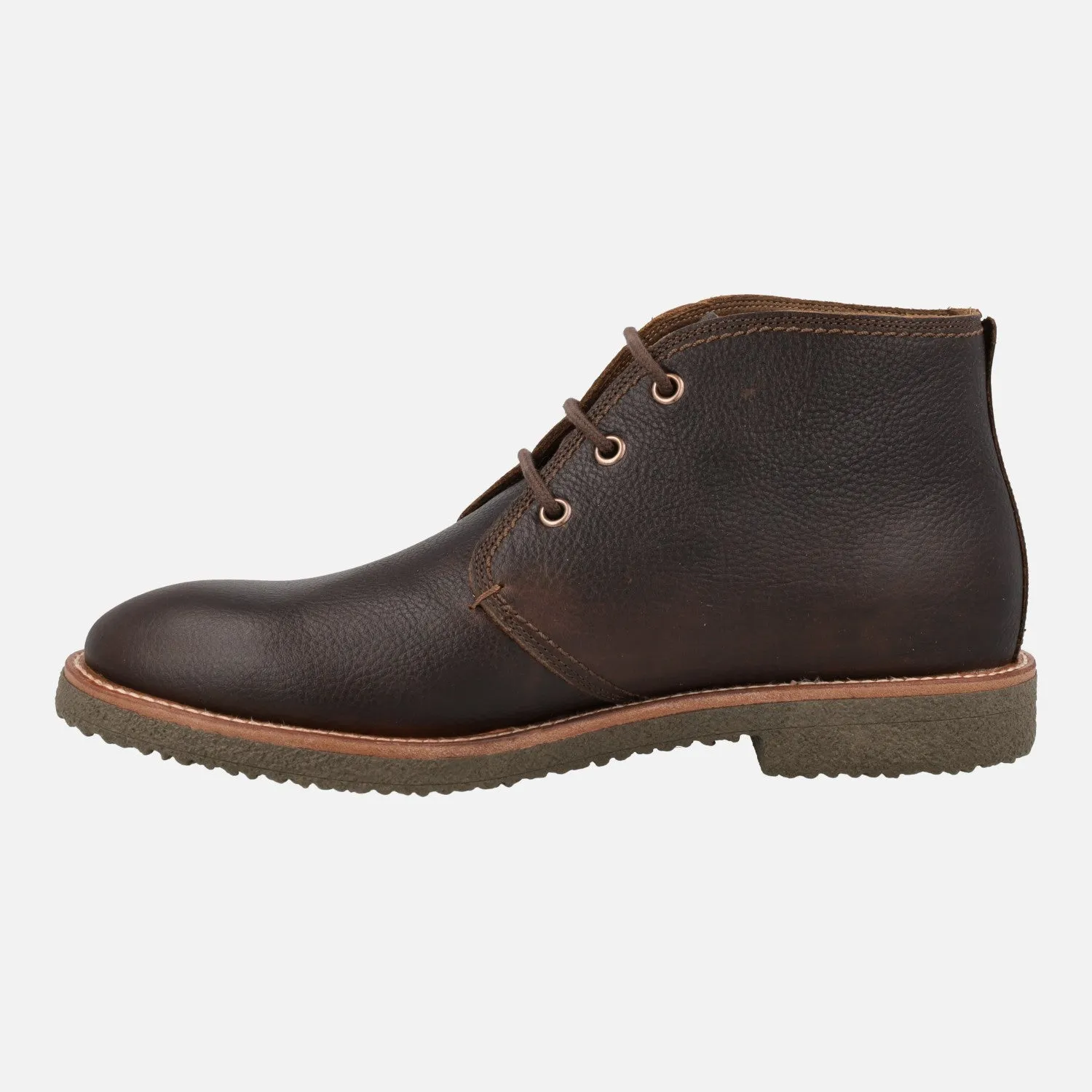 Botines de piel con cordones Panama jack Gael