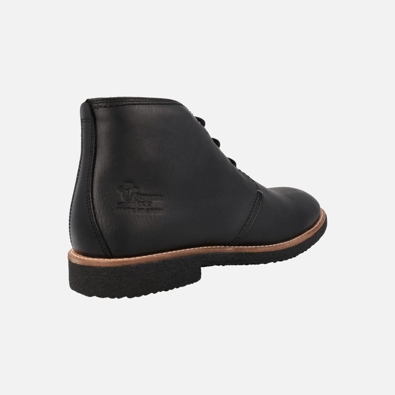 Botines de piel con cordones Panama jack Gael