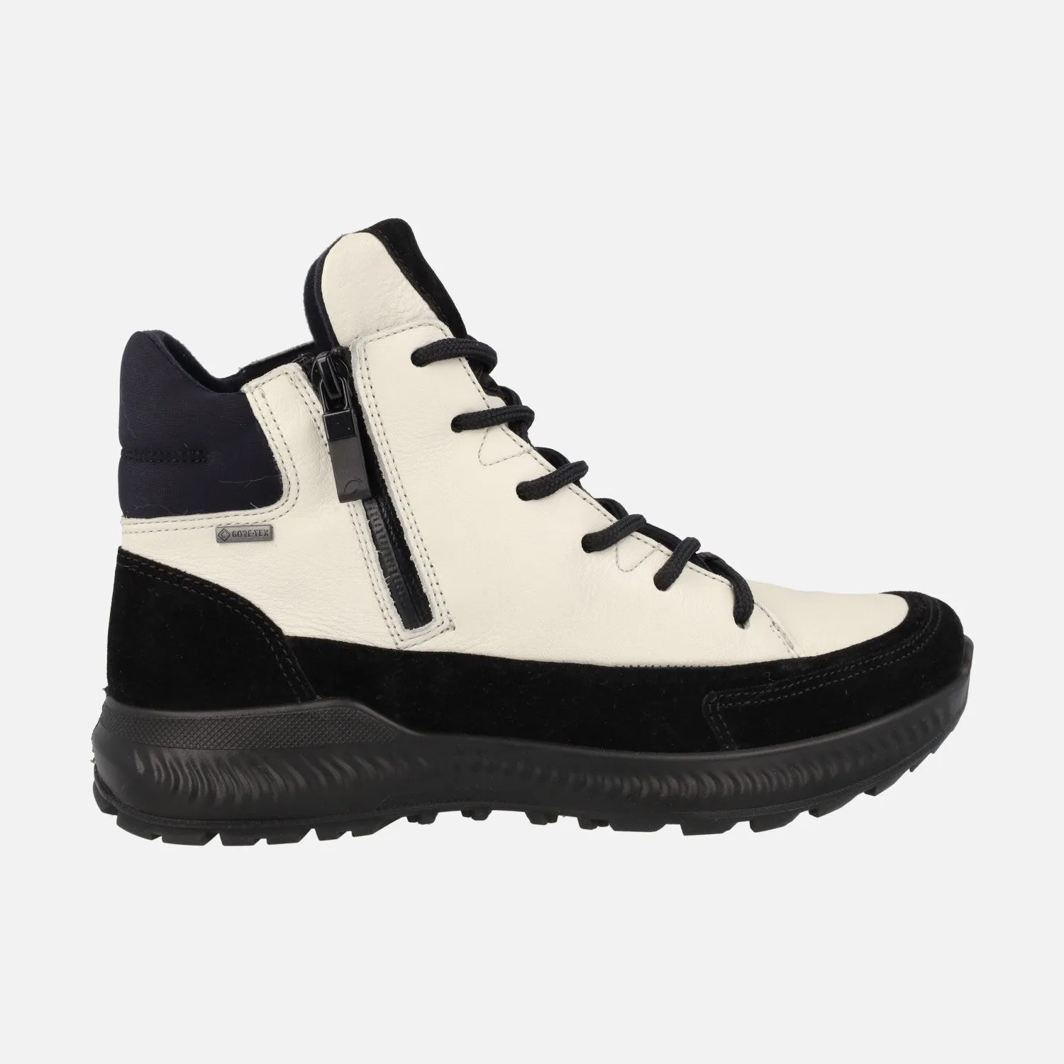BOTINES DE PIEL CON CORDONES PARA MUJER Y MEMBRANA GORETEX