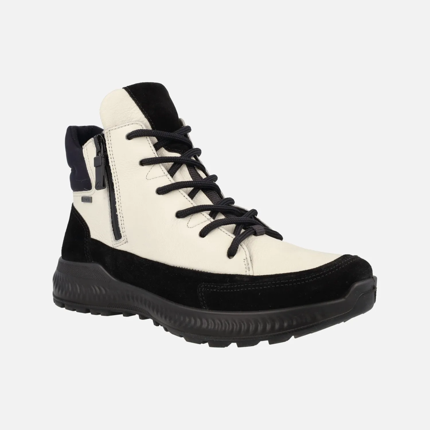 BOTINES DE PIEL CON CORDONES PARA MUJER Y MEMBRANA GORETEX