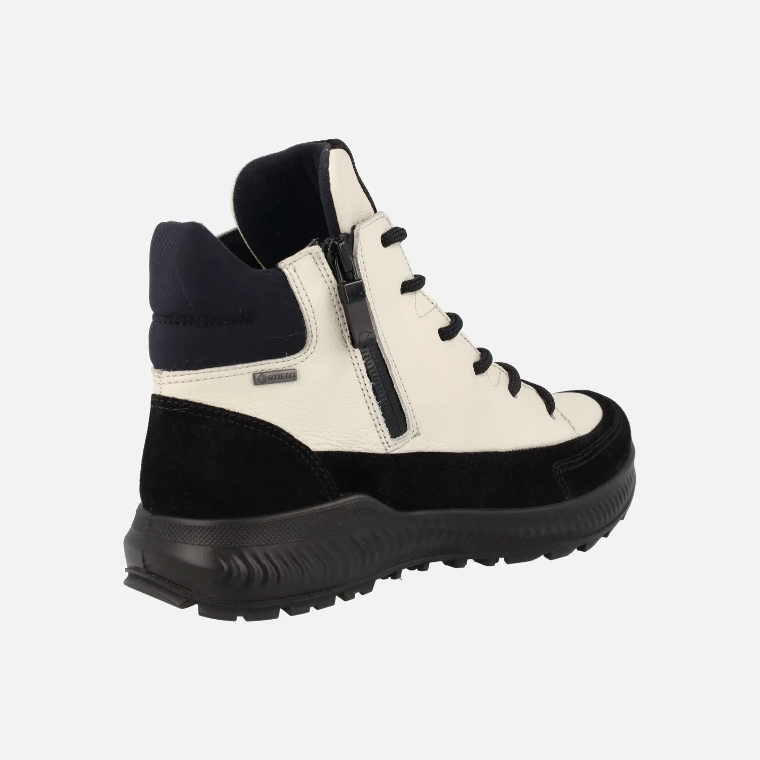 BOTINES DE PIEL CON CORDONES PARA MUJER Y MEMBRANA GORETEX
