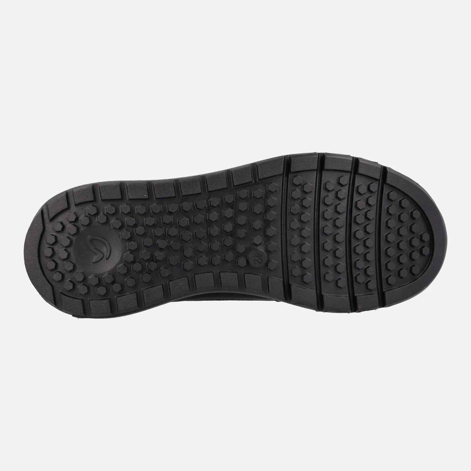 BOTINES GORETEX NEGROS PARA HOMBRE CON CORDONES Y CREMALLERA