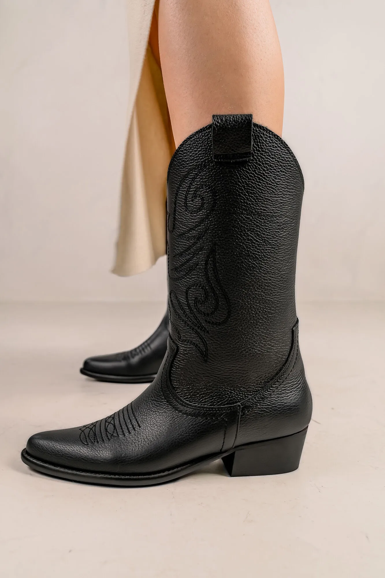 Bryan Stepwise Botas cowboy de piel Jandra