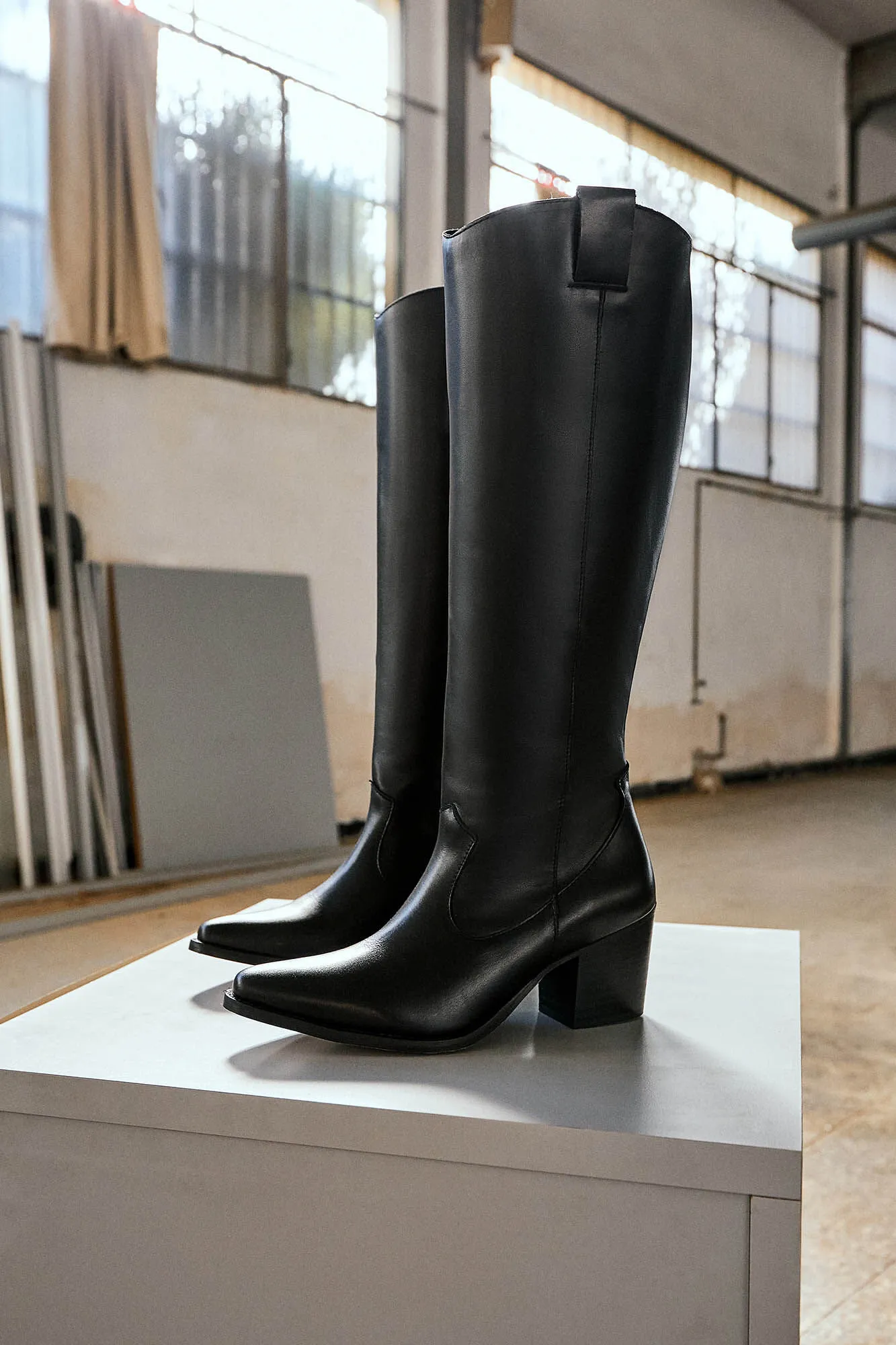 Bryan Stepwise Botas de piel Julieta