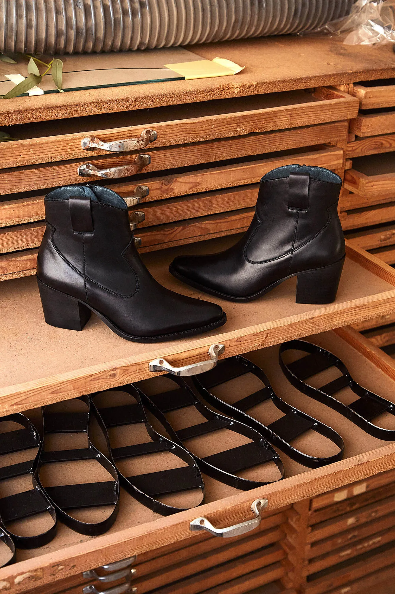 Bryan Stepwise Botines de piel Agustina