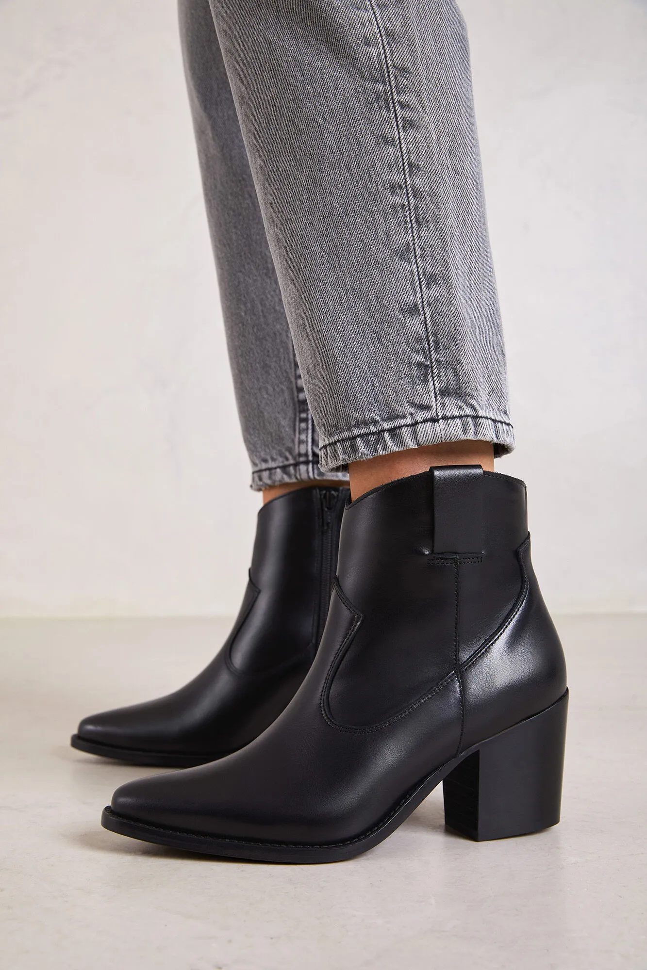 Bryan Stepwise Botines de piel Agustina