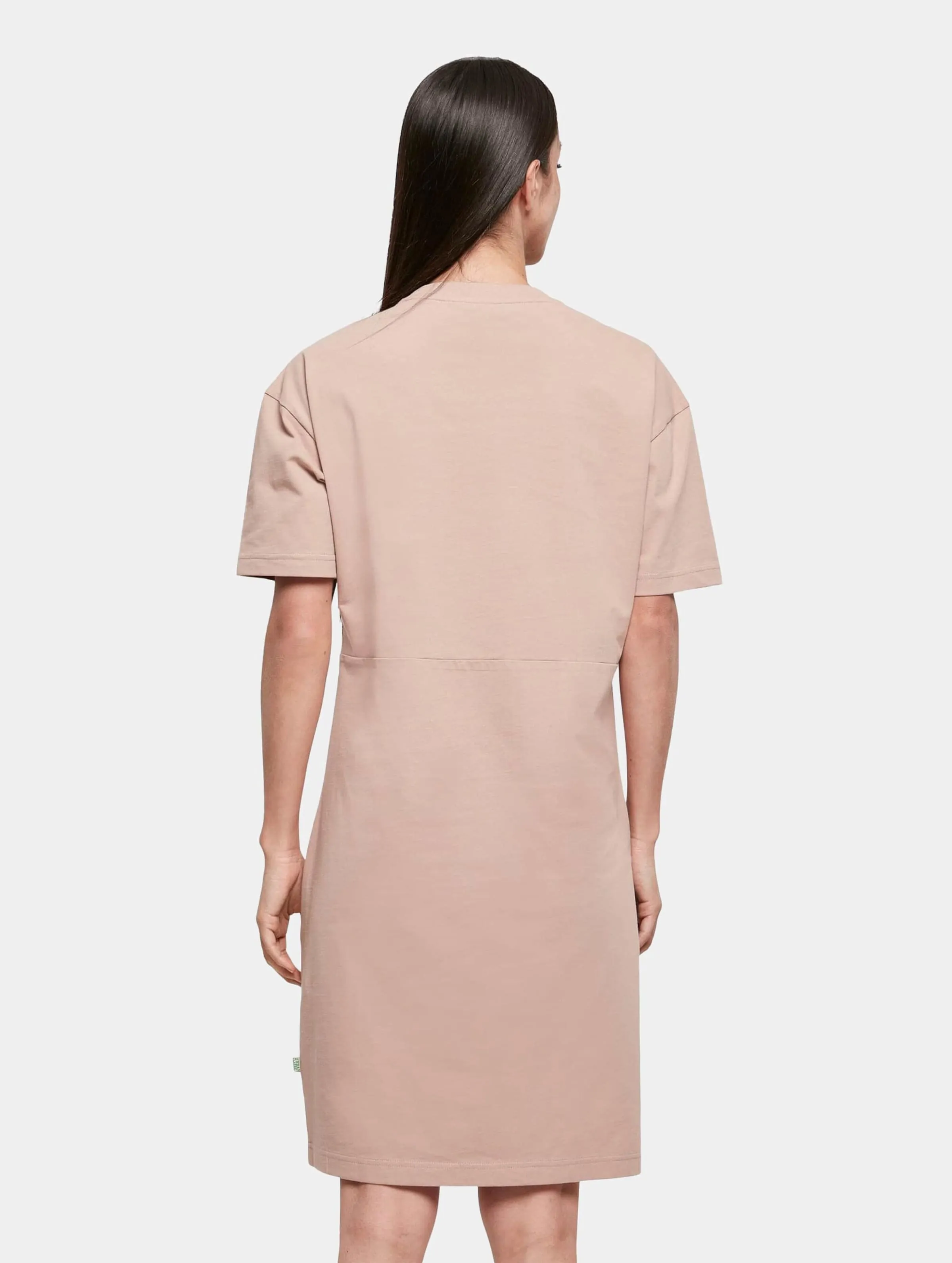 Build Your Brand Ladies Organic Oversized Slit Tee