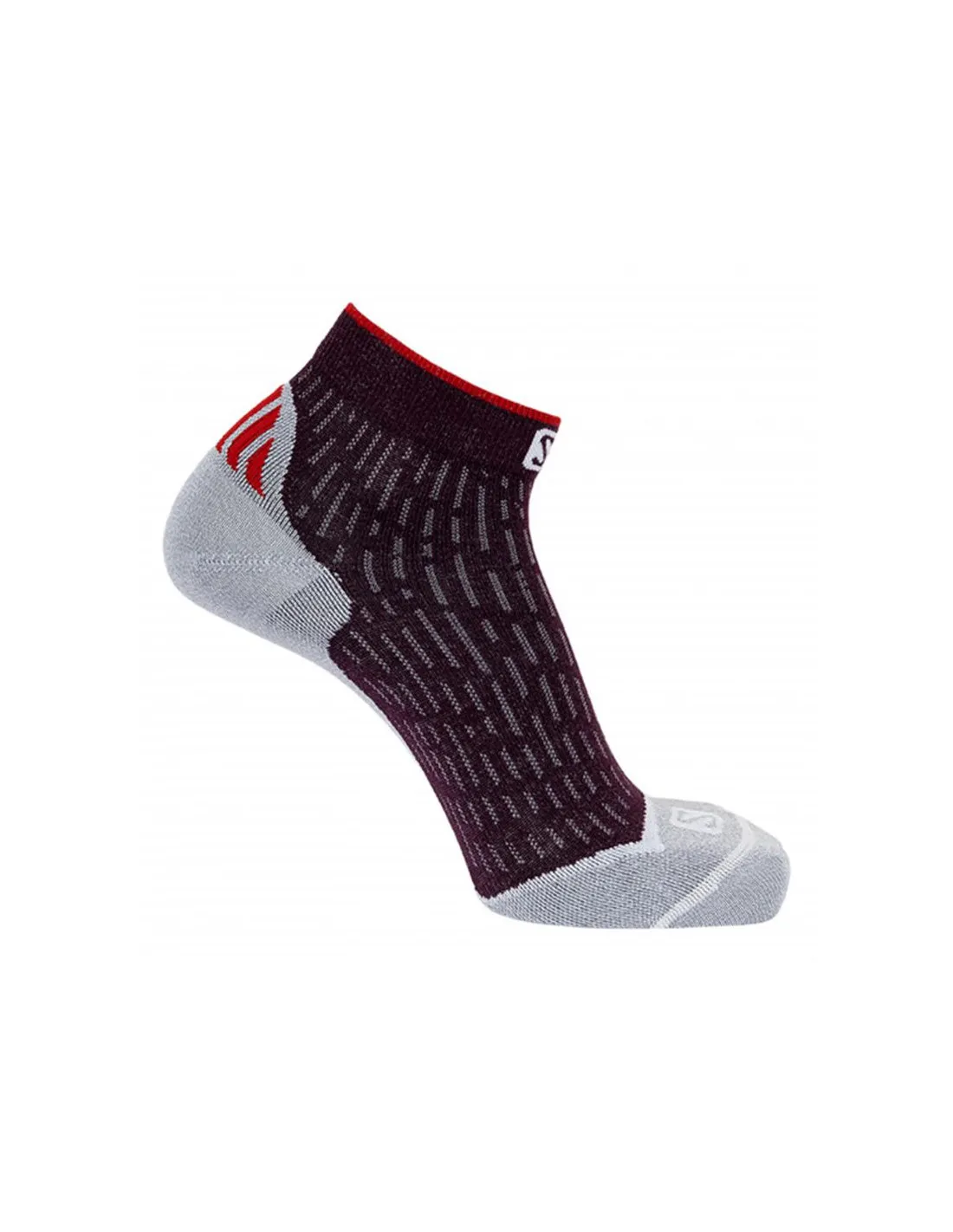 Calcetines de Trail Salomon Ultra Ankle Maverick Red
