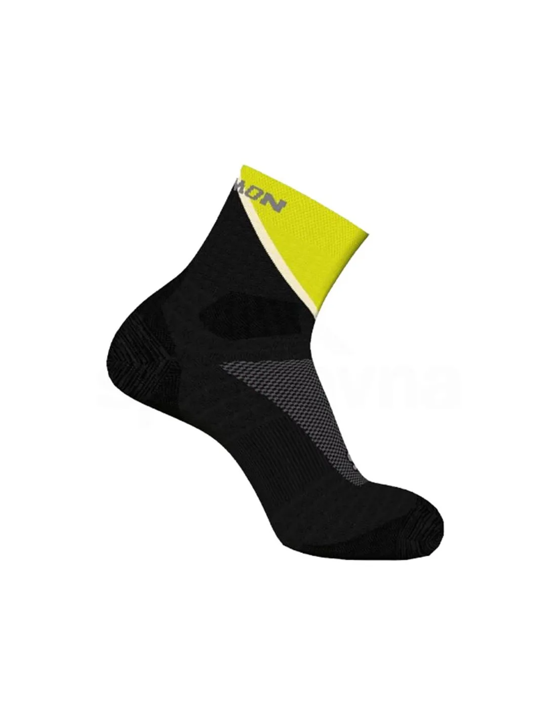 Calcetines Salomon Pulse Ankle Negro/Amarillo