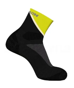 Calcetines Salomon Pulse Ankle Negro/Amarillo