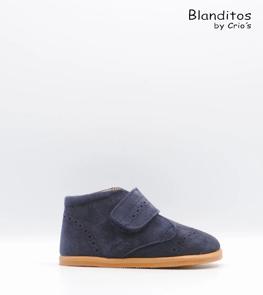 CALZADO RESPETUOSO BLANDITOS BOTÍN OXFORD AZUL MARINO
