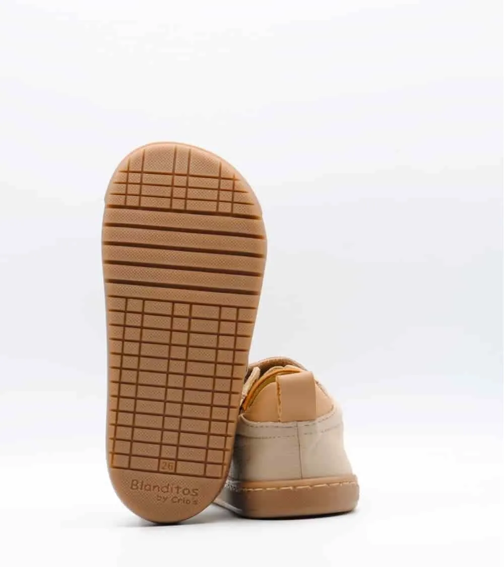 CALZADO RESPETUOSO NIÑA NIÑO BLANDITOS CRIOS RIO BEIGE