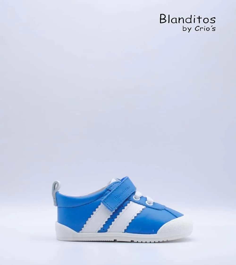 CALZADO RESPETUOSO TENIS BEBÉ BLANDITOS IRIS AZUL