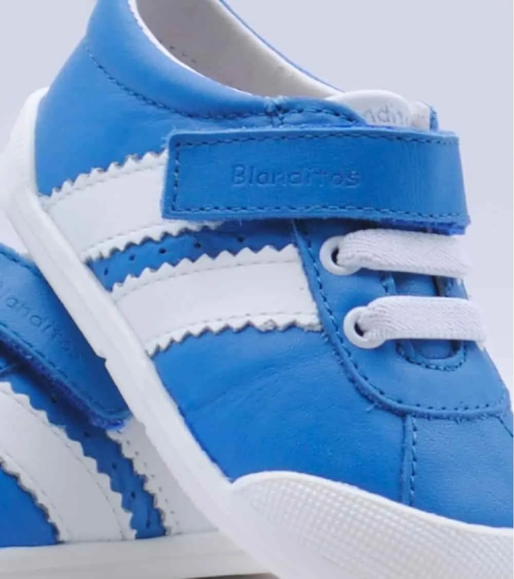 CALZADO RESPETUOSO TENIS BEBÉ BLANDITOS IRIS AZUL