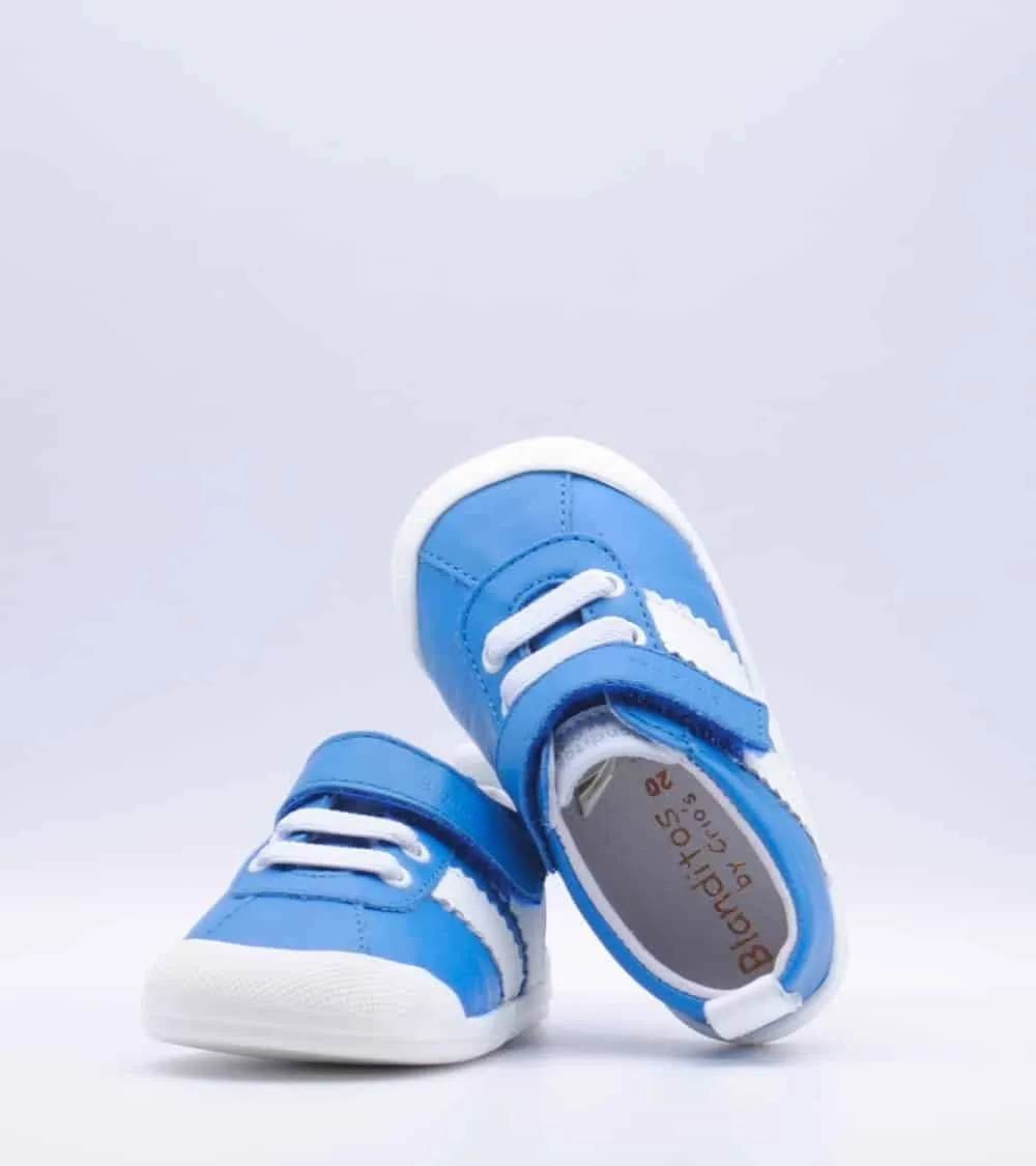 CALZADO RESPETUOSO TENIS BEBÉ BLANDITOS IRIS AZUL