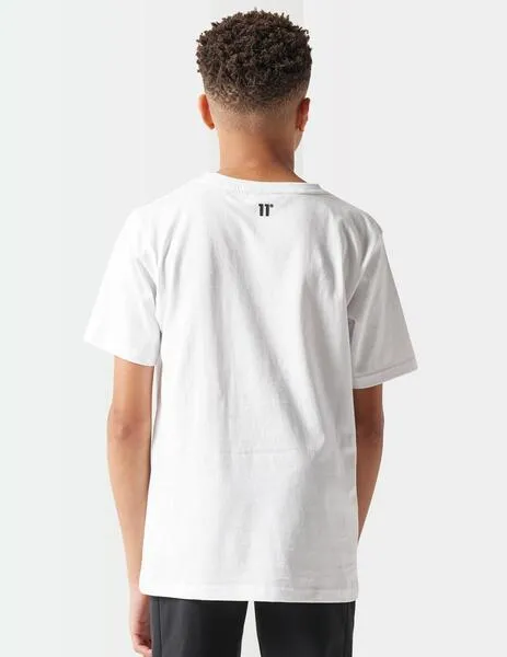CAMISETA 11 DEGREES JR COLOUR BLOCK  WHITE / BLACK