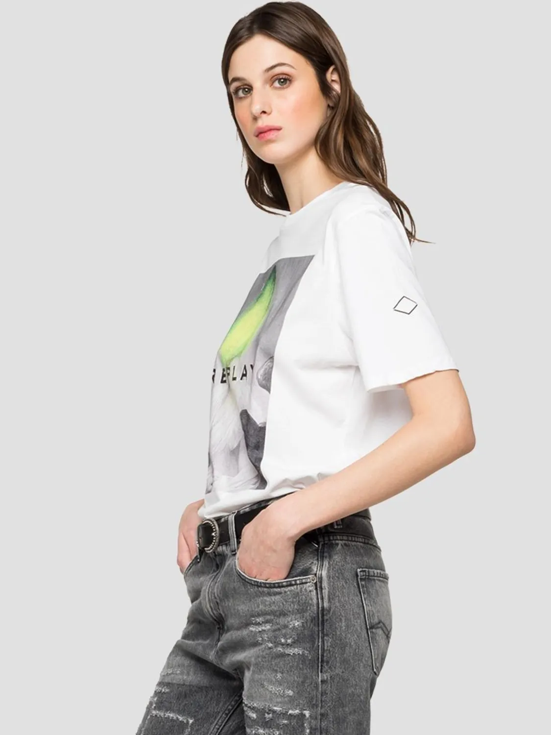 CAMISETA ESTAMPADO FOTOGRAFICO REPLAY