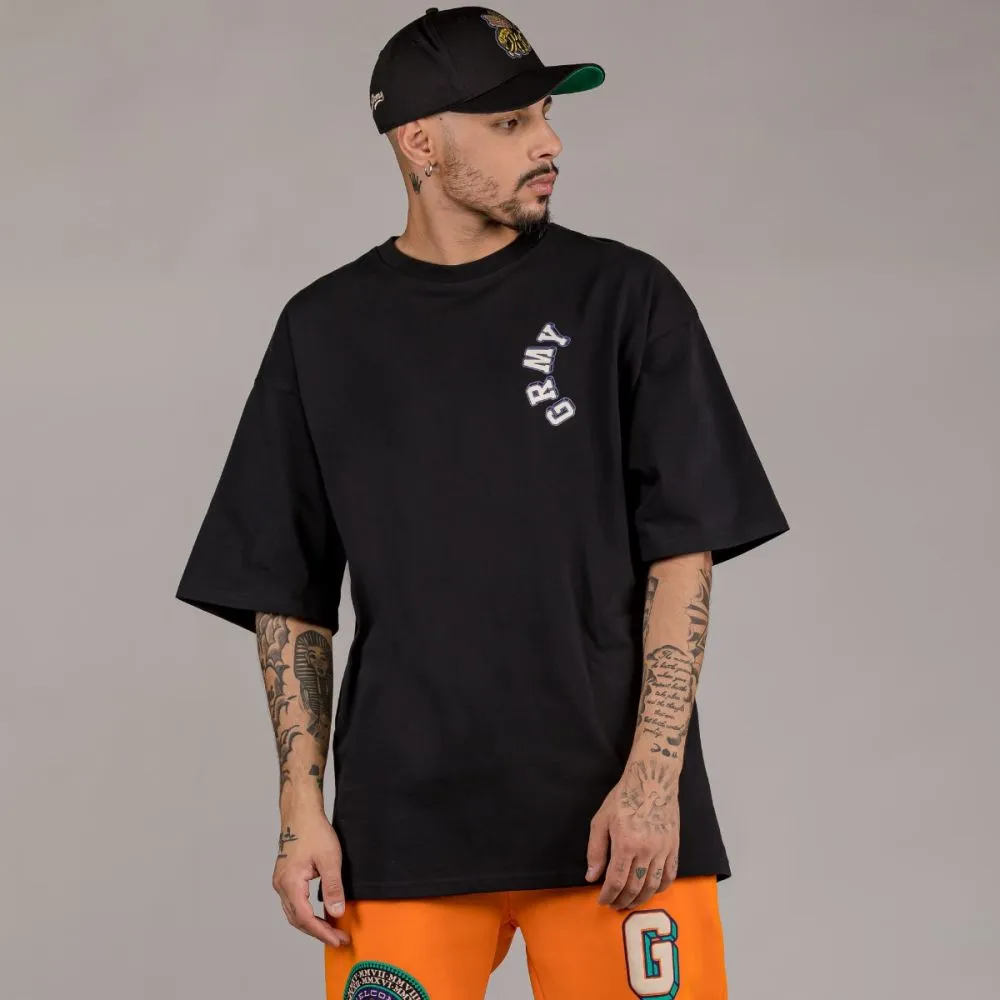 CAMISETA GRIMEY "HIVE" HEAVYWEIGHT  BLACK | FALL 22