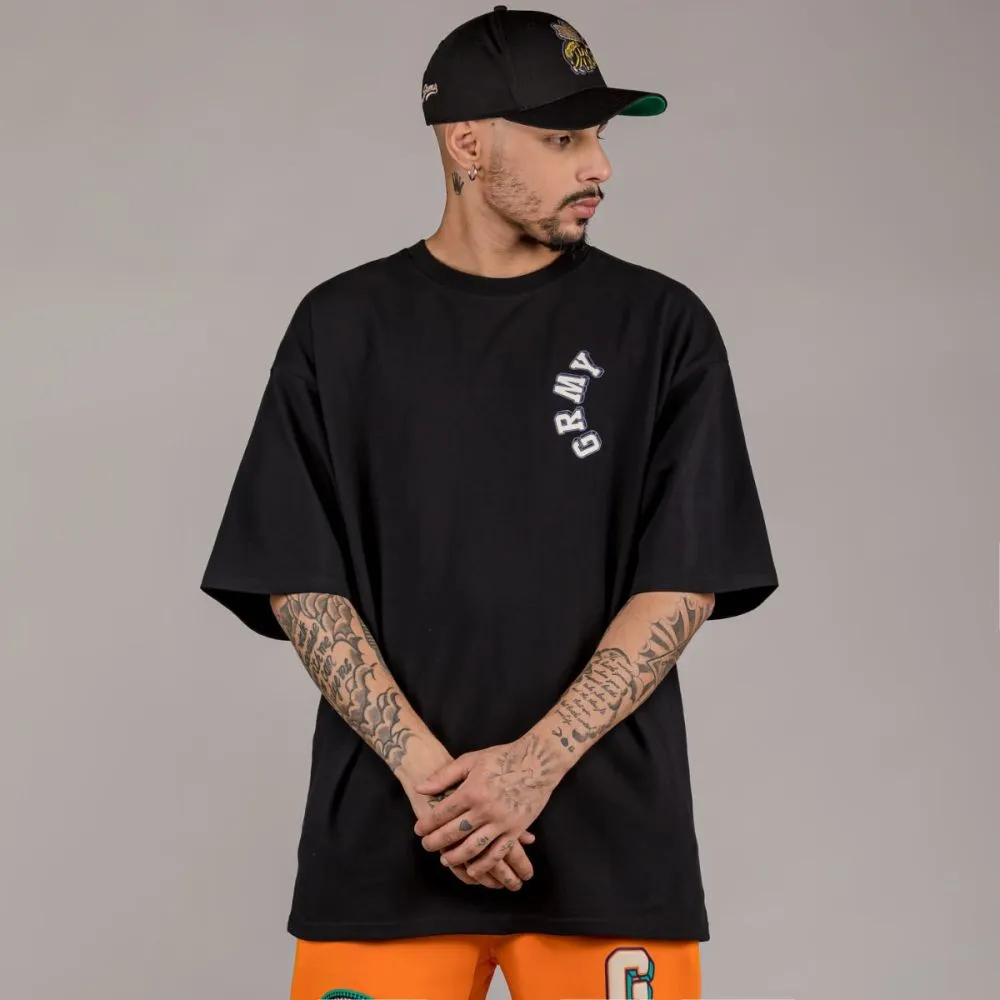 CAMISETA GRIMEY "HIVE" HEAVYWEIGHT  BLACK | FALL 22