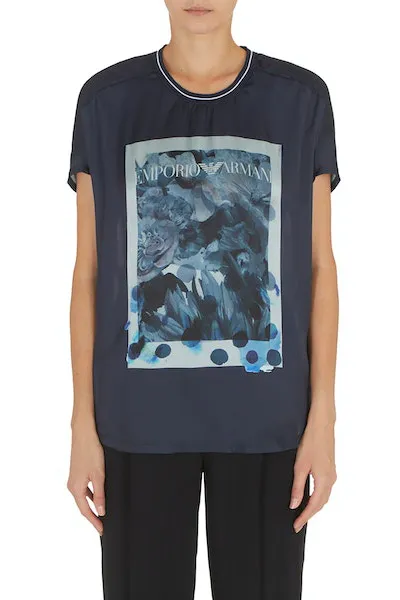 Camiseta para mujer de Emporio Armani – 3R2T8K2JTAZ