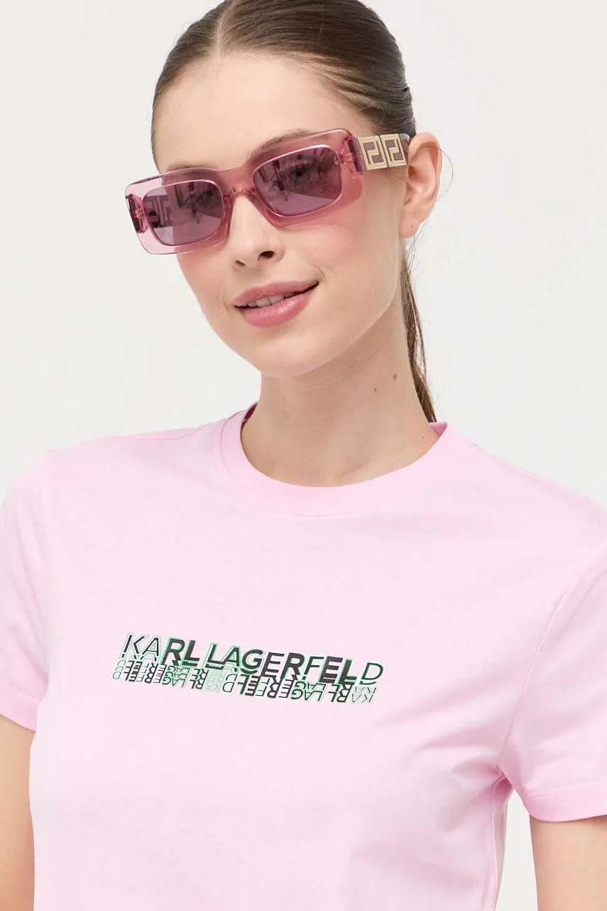 Camiseta para mujer de Karl Lagerfeld – 235W1726