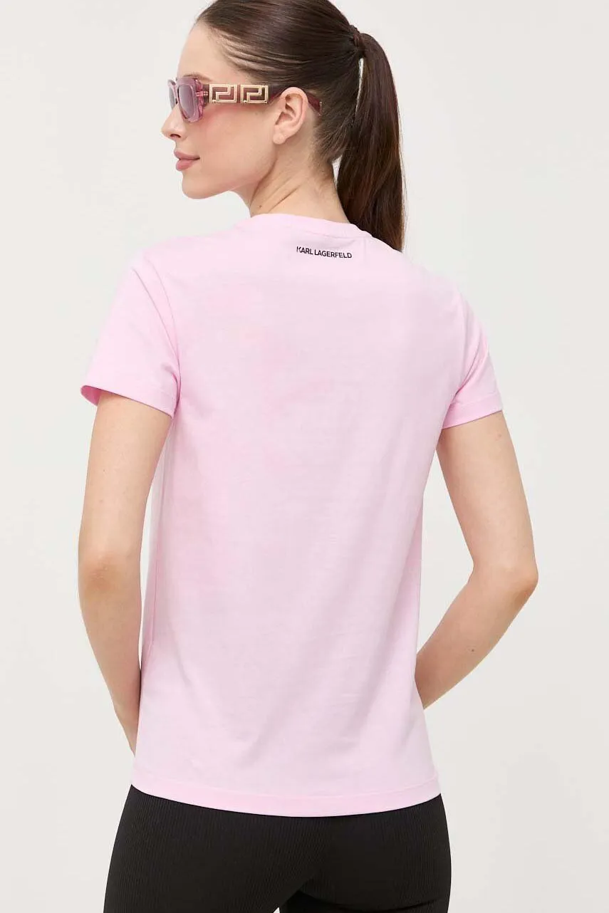 Camiseta para mujer de Karl Lagerfeld – 235W1726
