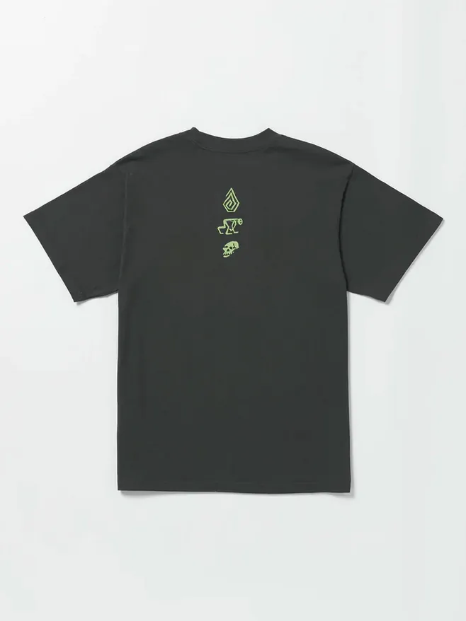 Camiseta volcom tee shirt skate vitals simon b 2 (stealth)