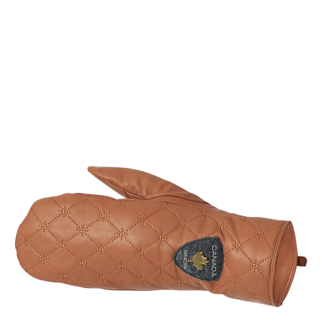 Canada Snow Idre Quilted Thumb Brown