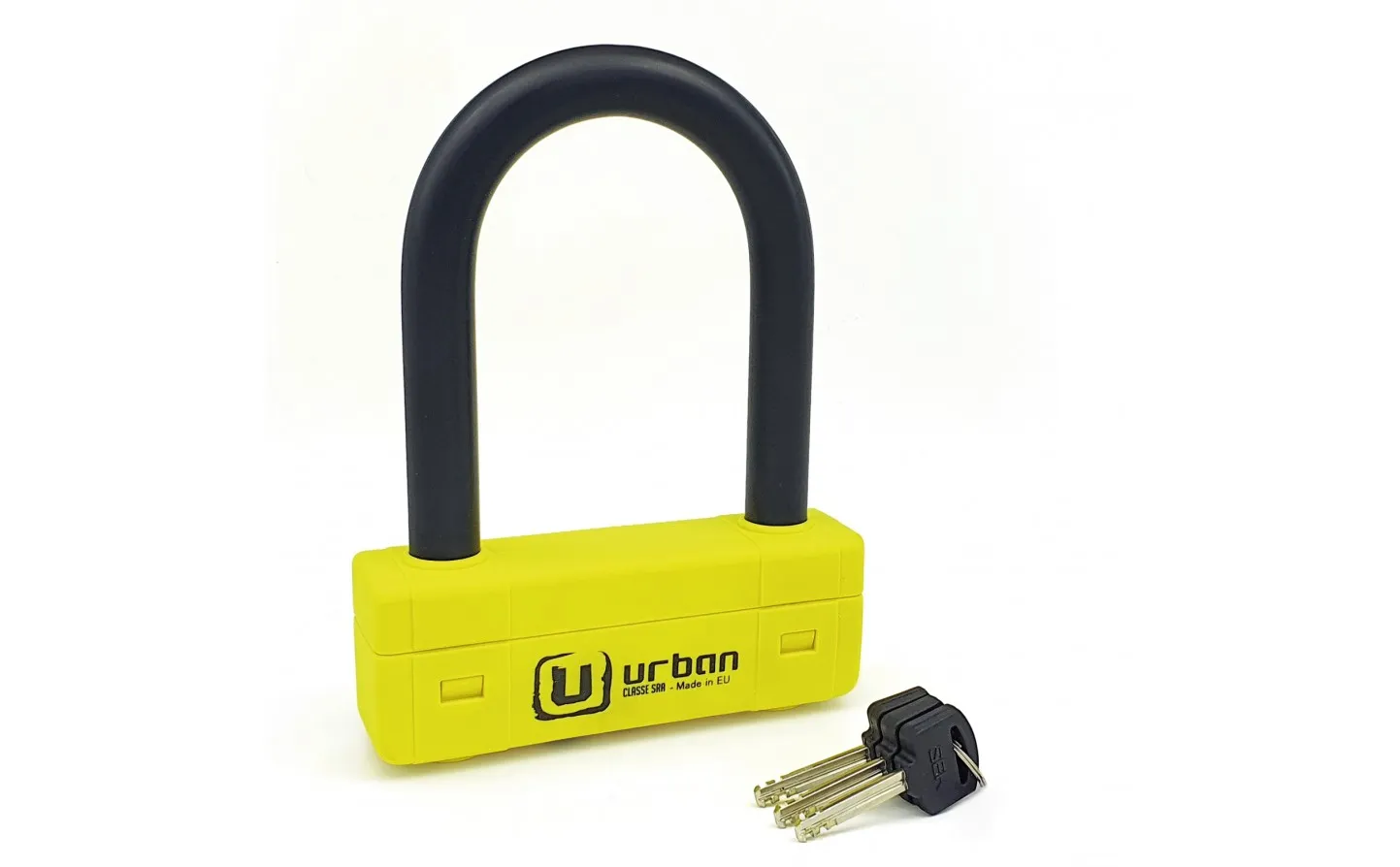 Candado Urban U Ø 18 Homologado Sra 85X120 Amarillo |UR85120Y|
