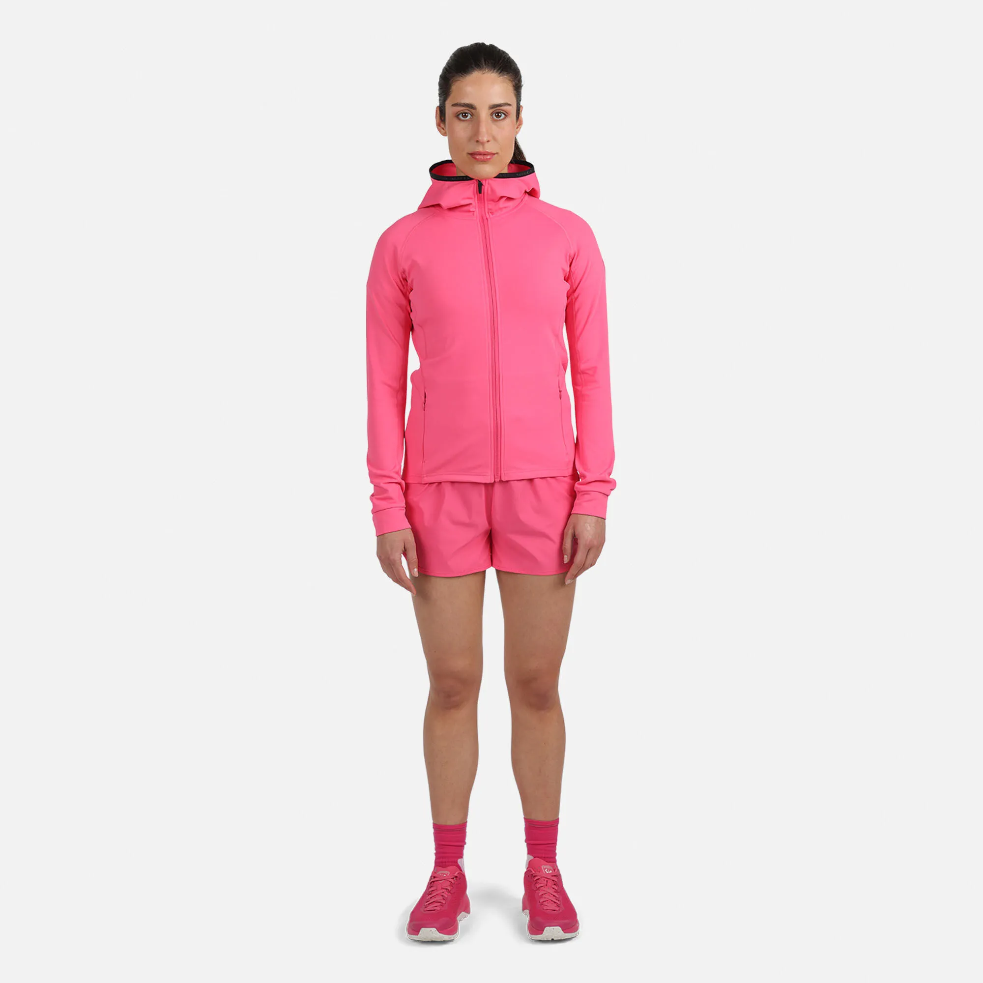 Capa intermedia Thin Midlayer con cremallera integral para mujer