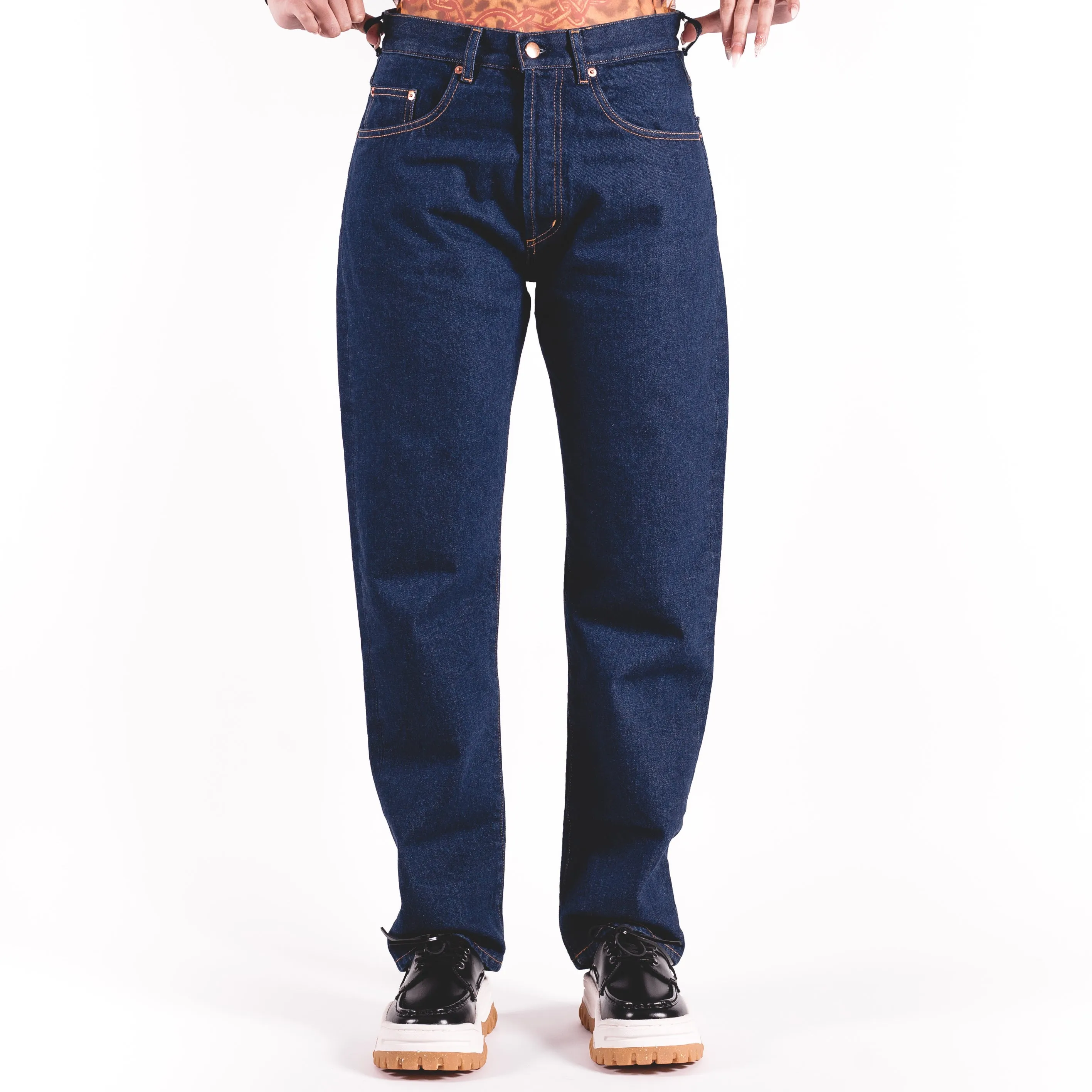 Carpenter Wide Leg Pants Indigo