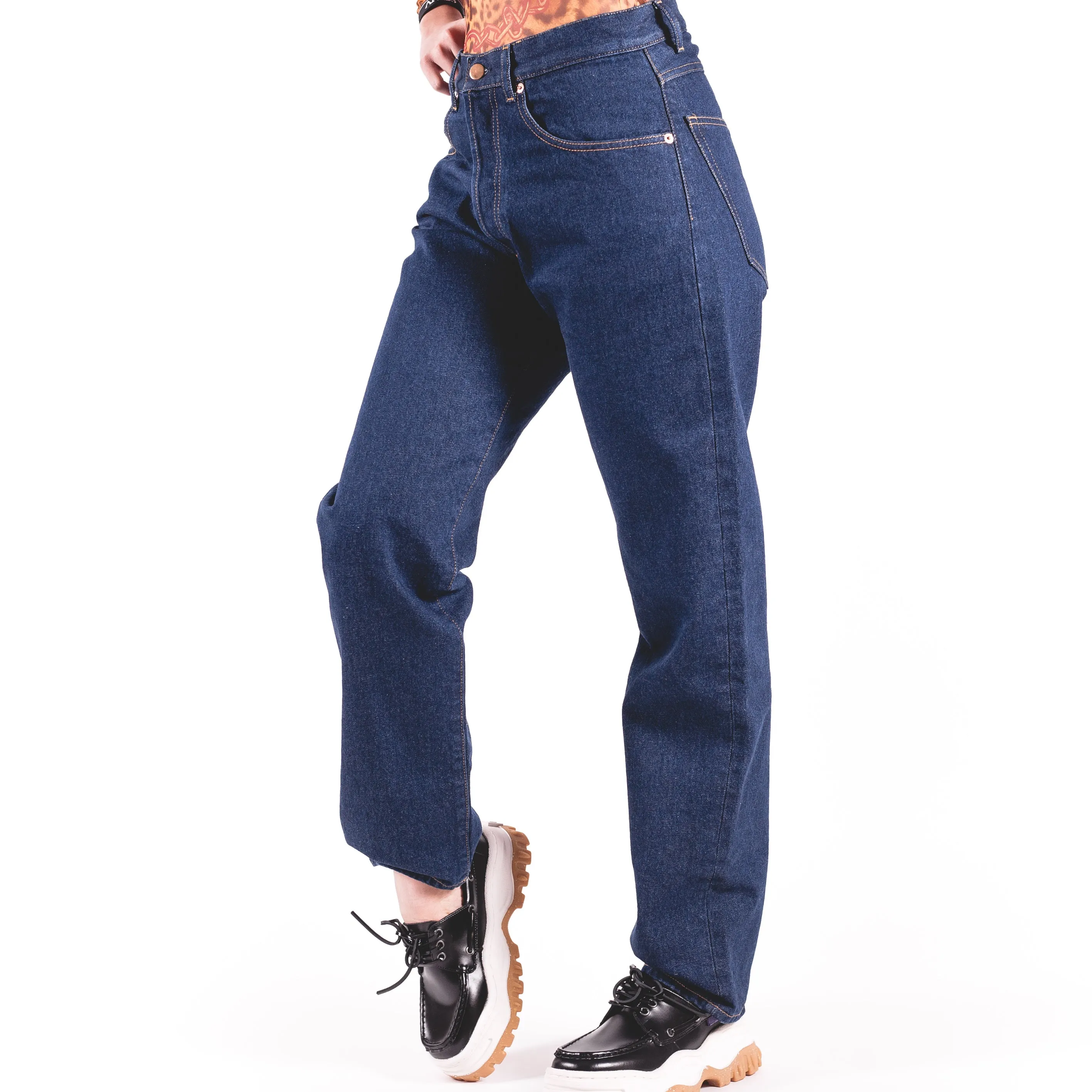 Carpenter Wide Leg Pants Indigo