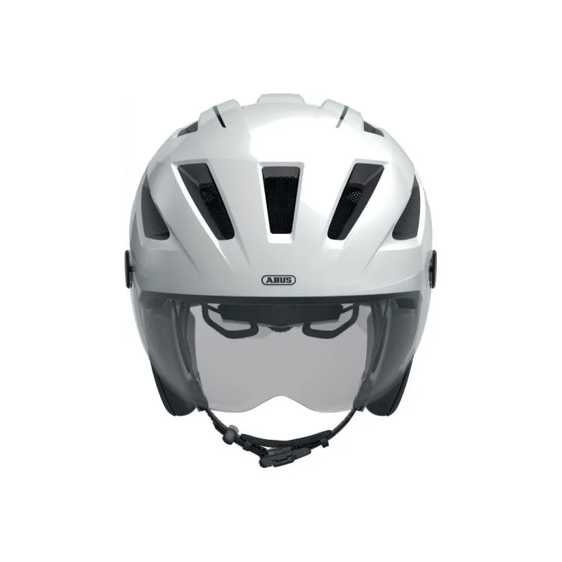 Casco bicicleta urbana Abus PEDELEC 2.0 ACE (Blanco Perla)