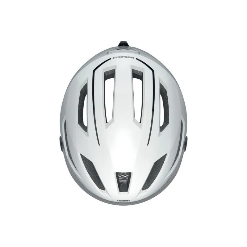 Casco bicicleta urbana Abus PEDELEC 2.0 ACE (Blanco Perla)