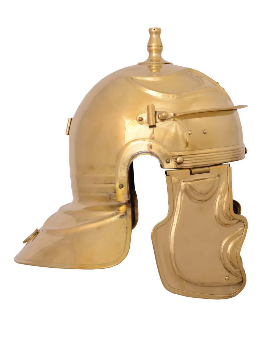 Casco romano Imperial Gálico tipo G, latón