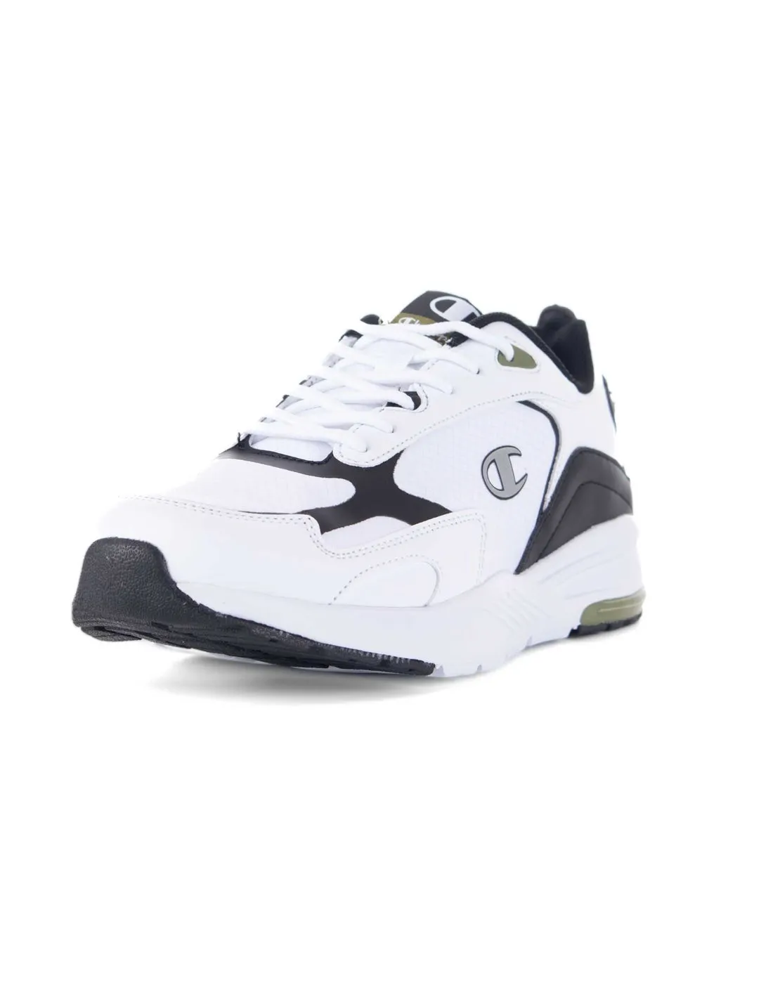 CHAMPION  ZAPATILLAS BLANCO Y NEGRO RAMP UP HOMBRE
