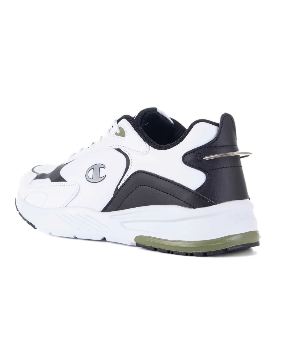 CHAMPION  ZAPATILLAS BLANCO Y NEGRO RAMP UP HOMBRE