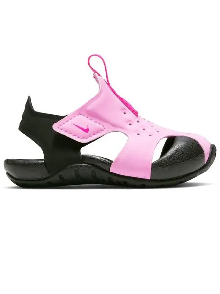 chancla nike sunray rosa niñ@