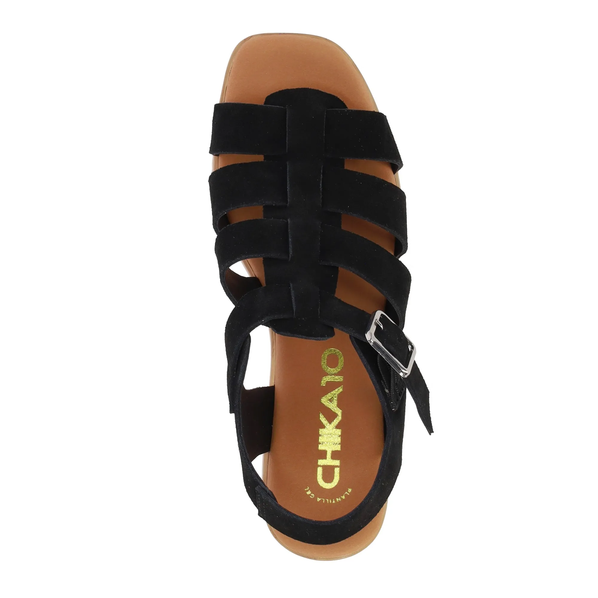 Chika10 sandalia hachi negra
